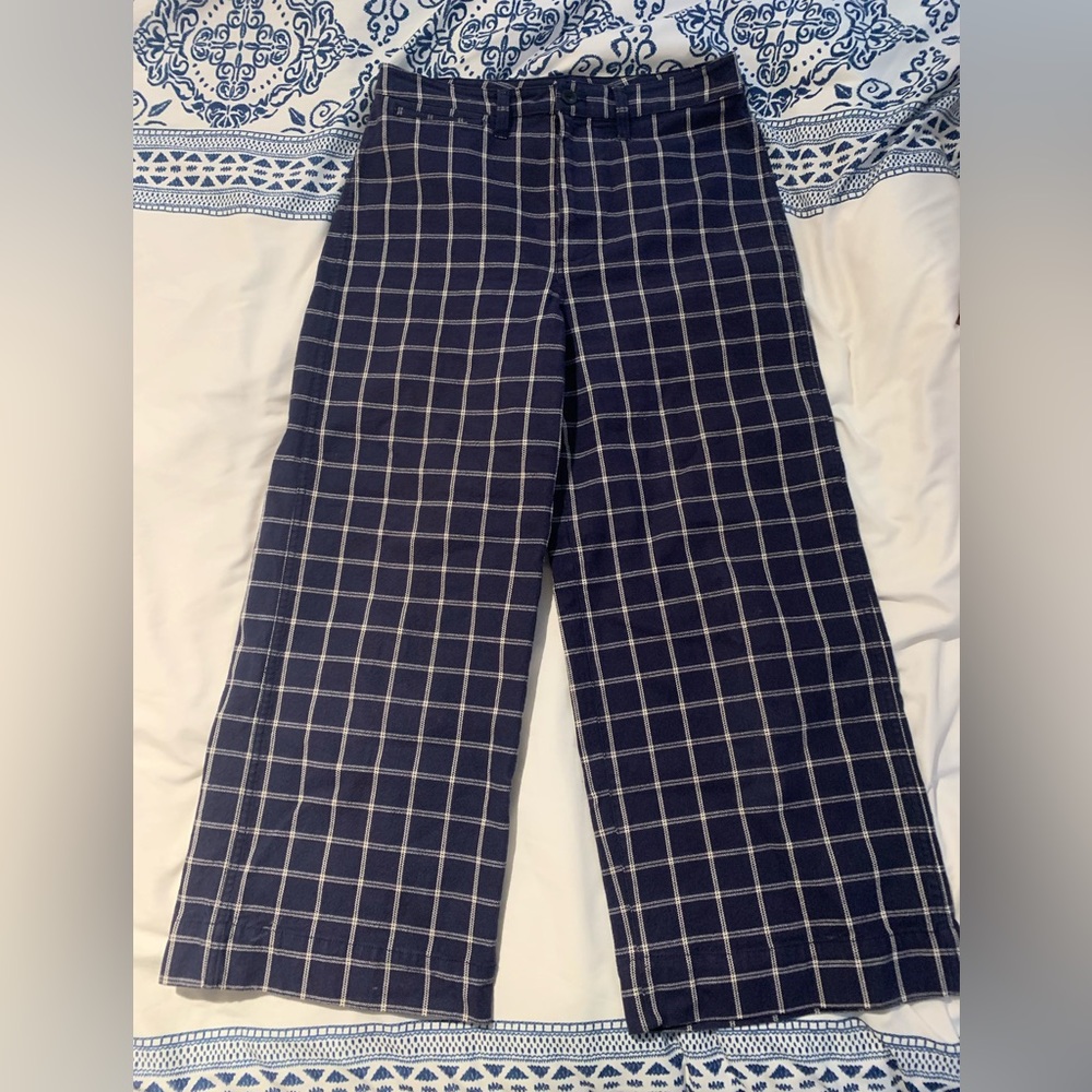 Madewell Emmett Wide Leg Crop Pants